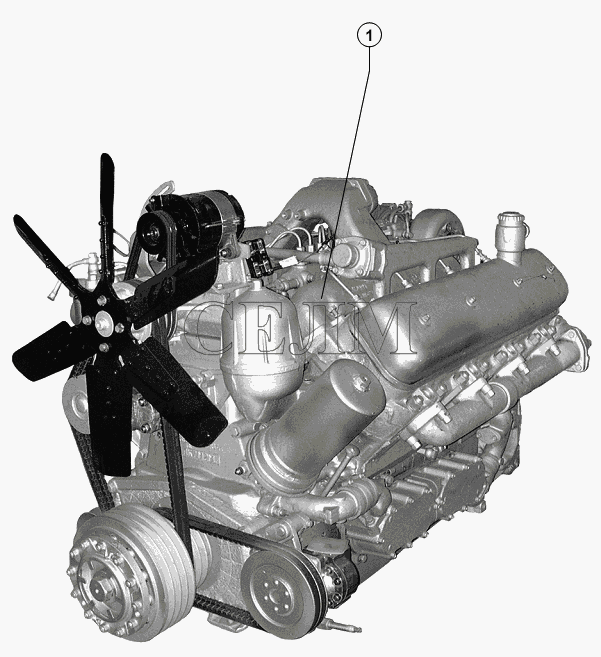 Переоборудование тракторов двигателями ММЗ и ЯМЗ Украина