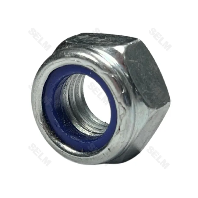 Гайка М14-2.0 DIN985 8.0  ( стоп.кіль. )  (цинкове покриття)