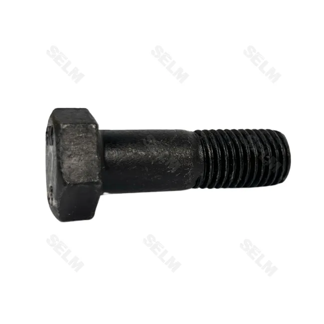 Болт М16*50 (24мм + 26 мм різьби) 10.9-2.0 DIN931 ЗРІЗНИЙ (чорне покриття) GREGOIRE & BESSON - SMART PART