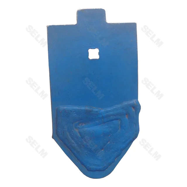 Долото S12 P LEMKEN Smaragd 1С борована сталь 230×120×12 мм 2,24 кг 3374392-F