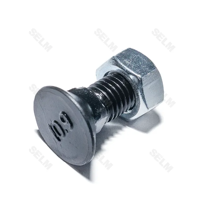 Болт+гайка М12*35 DIN 608  10,9