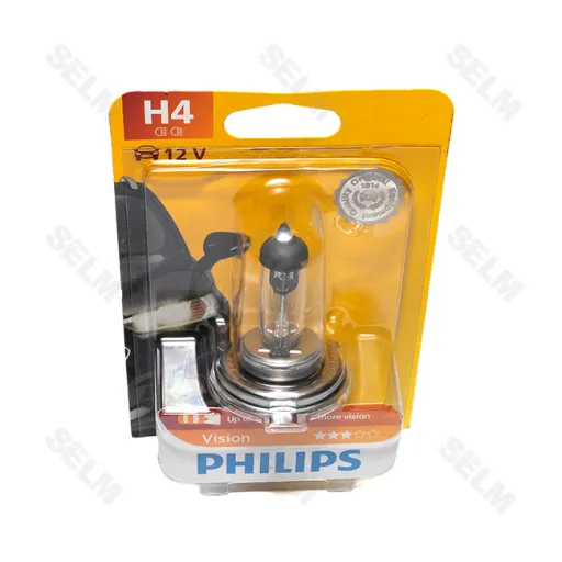 Лампа Н4 12В 60/55 Вт (P43t) Premium (вир-во Philips)