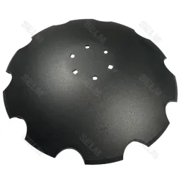 Диск борони (ромашка) 560х6, 6 отв.- TOLMET SMART PART | Tolmet 1180-SP, 20240976 | СЕЛМ АГРО