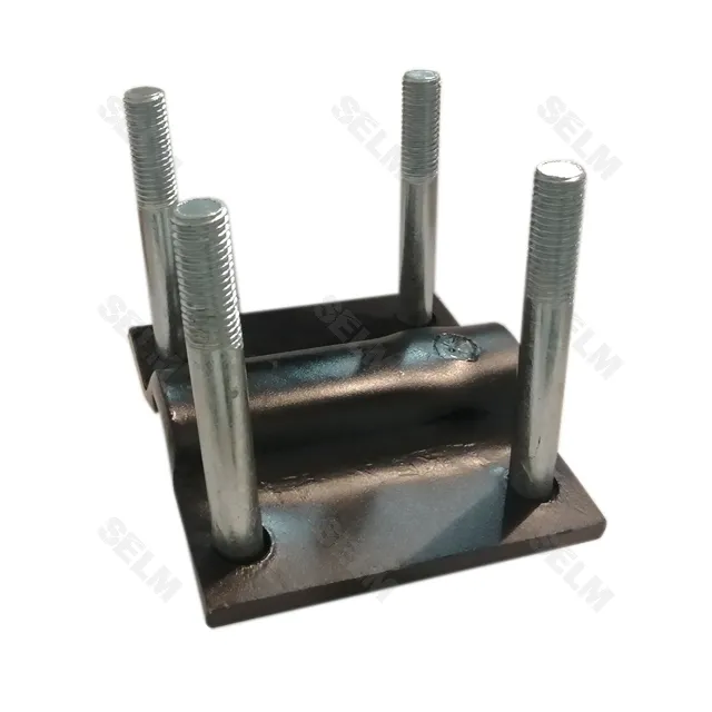 Кронштейн кріплення стійки 30х30, рама 100х100