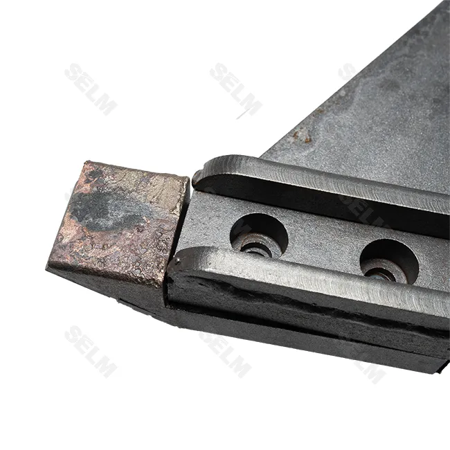 Долото ліве 653 N AGRISEM з вольфрам-карбідовою наплавкою TSC-SOC 853-TT