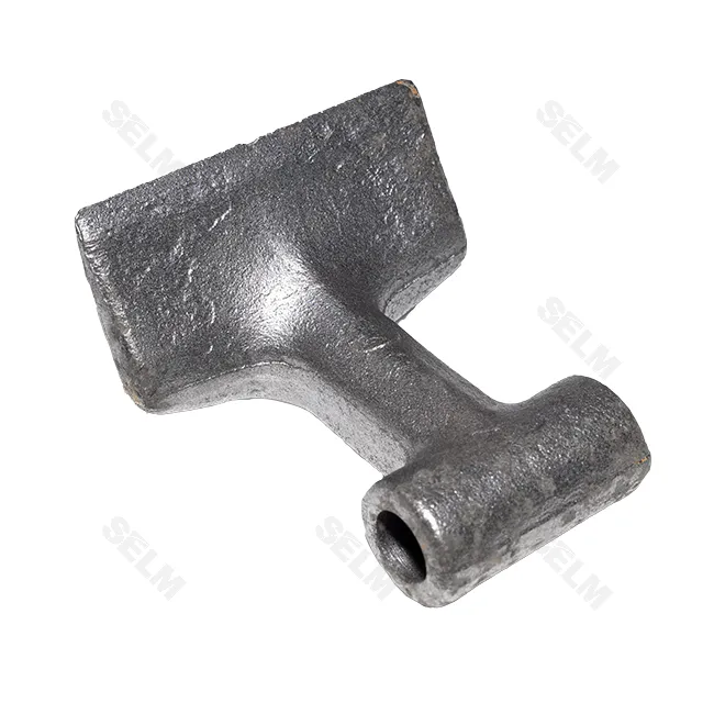 Ніж мульчувача молотоподібний 74*46*76, D=12 - EUROZAPPA