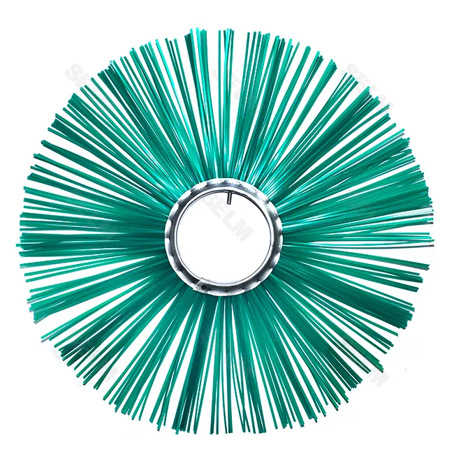 Кільце щіточне ПП120/550 проставочне (пластик ворс на металевому кільці)