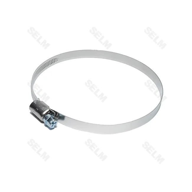 Хомут 90*110 затяжний (нержавійка)