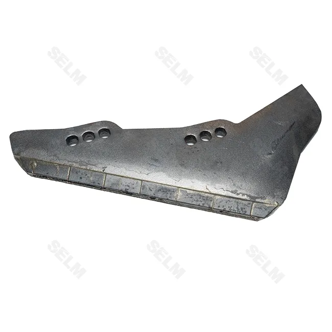 Леміш бурякозбиральний правий з вольфрам карбідовими напайками ROPA - POLAND