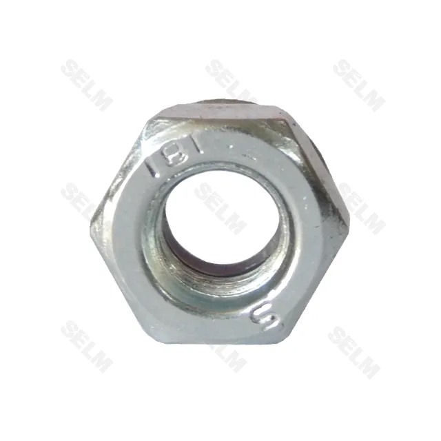 Гайка М6 DIN985 (Стопорне кільце)