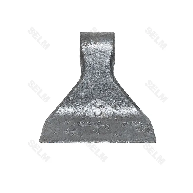 Ніж мульчувача молотоподібний 110*120*40 D=16,5  KUHN - EUROZAPPA