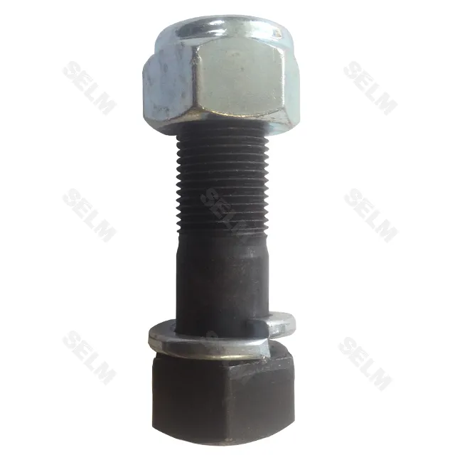 Болт+Гайка+Шайба М18*55 - 12,9 шаг 1,5 4Е