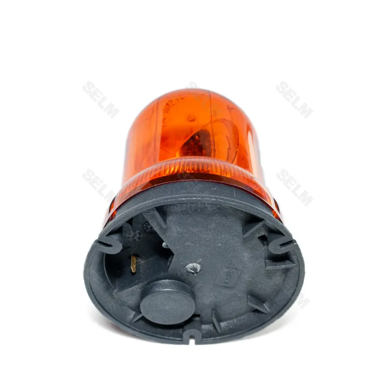 Маяк жовтий (мигалка) 24В (мех. кріплення)