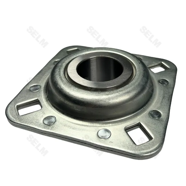 Підшипник в корпусі (d круга 38,86мм) кріпл. прямокут. -  SMART PART