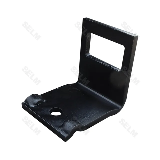 Кронштейн кріплення стійки 100х10 70х12+80х80 М16 (на стійку 70*12, Рама 80*80)