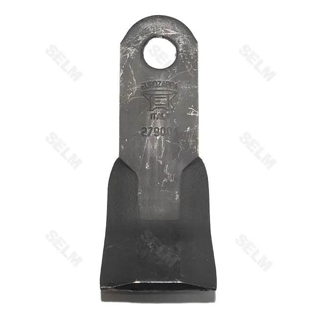 Ніж мульчувача L подібний 205х50 D=25.5 - 60 Х 10 Nobili / FALC - EUROZAPPA