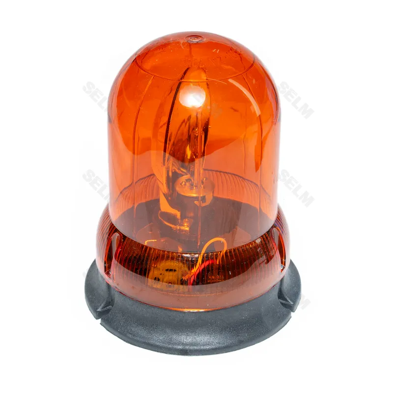 Маяк жовтий (мигалка) 24В (мех. кріплення)