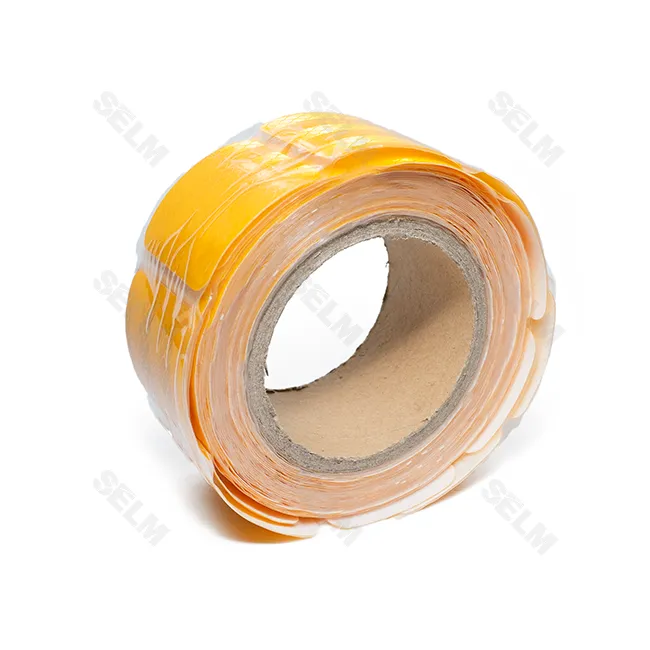 Стрічка-Світловідбиваючі наклейки,для тентів 50мм Жовта