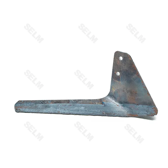 Лапа-бритва ліва КРН 270 мм з наплавкою Н.043.01.110-07 – борована сталь, підвищена зносостійкість