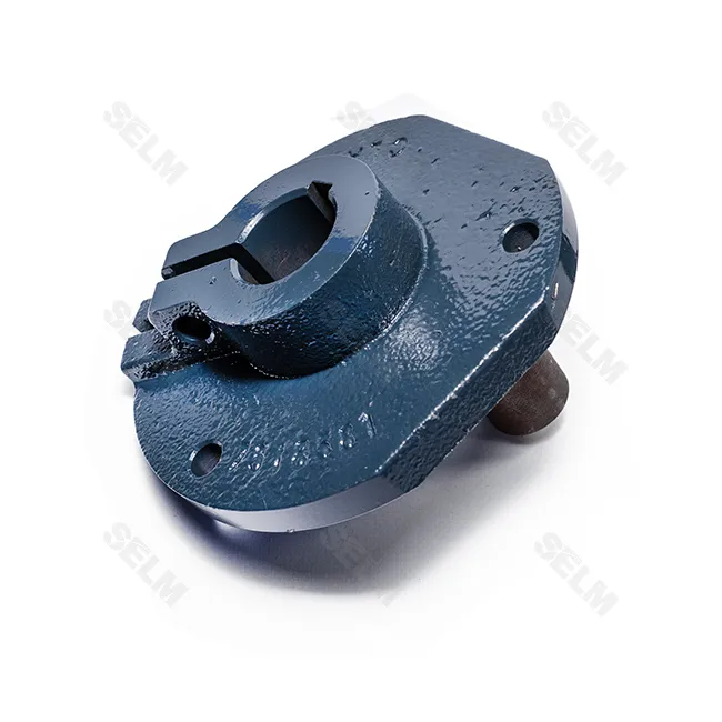 Ступиця ексцентрична права CLAAS 7518591-1 – сталева, для гуркоту комбайна, борована сталь