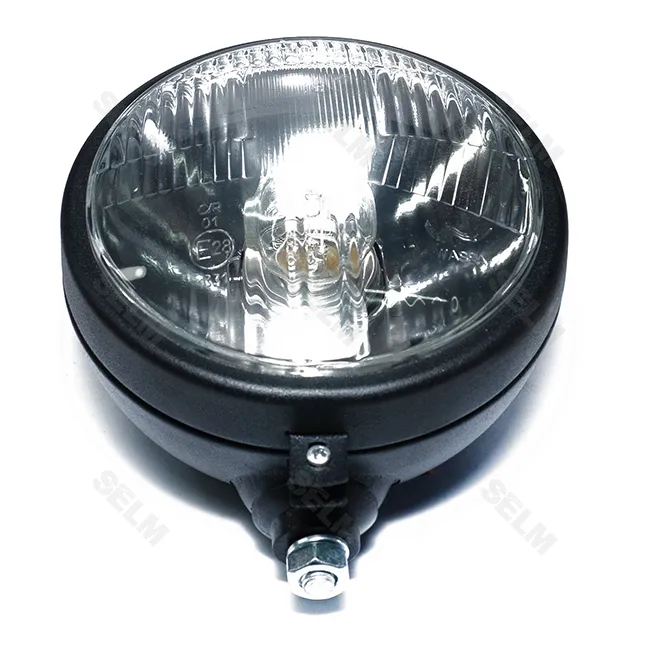 Фара передня в метал.корпусі з лампочкою