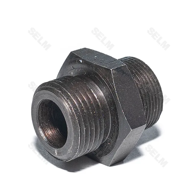 Штуцер Г32 М27*2,0*М27*1,5 (на гідроциліндри мс-80,100,110,125)