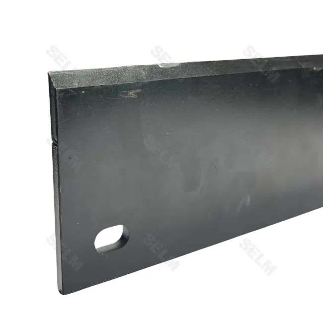 Ніж катка подрібнювача 125*400*8 2 отв - SMART PART