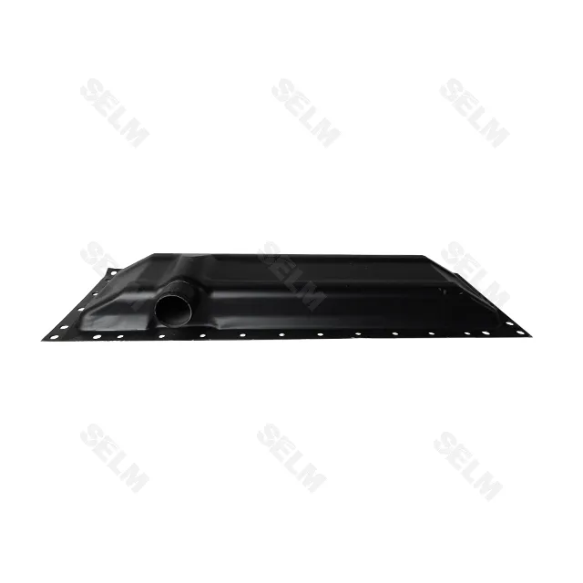 Бак радіатора нижній (чорний) ЮМЗ