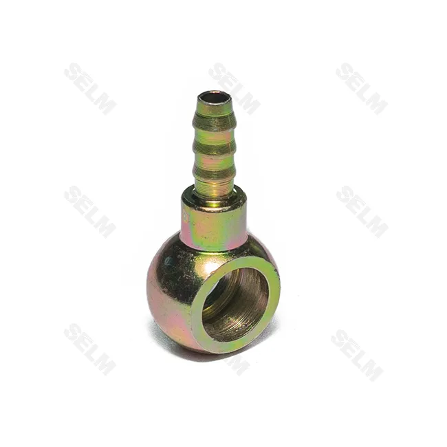 Штуцер трубки низького тиску під хомут (штуцер 14мм/шланг 8мм) МТЗ