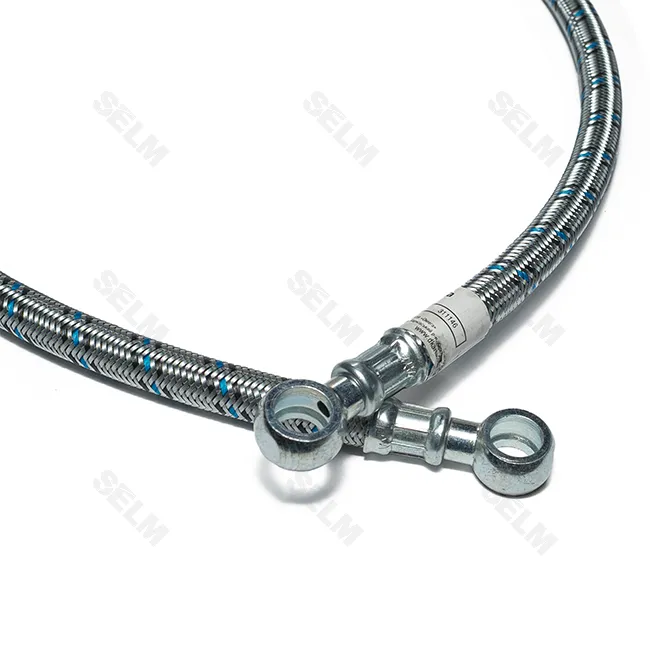 Трубка паливна низького тиску в мет. оплітці (d-14; L=1000мм)