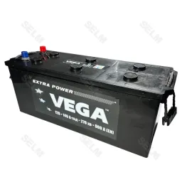 Акумулятор 6СТ-140 Аз VEGA (513x189x223) EN900 (вир-во WESTA) | 6СТ-140 Аз VEGA | СЕЛМ АГРО