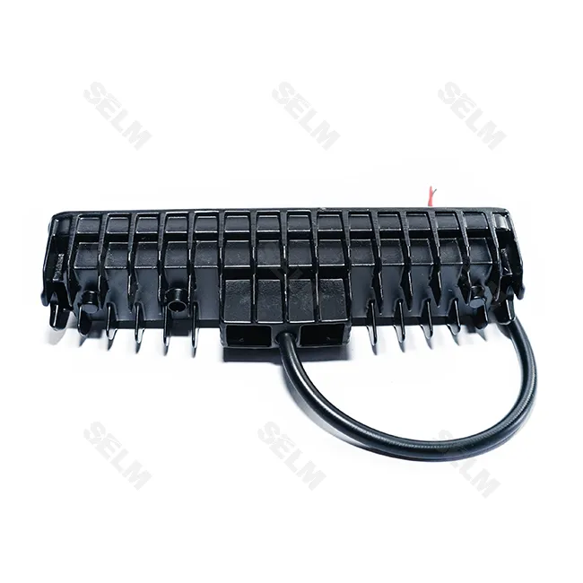 Фара LED прямокутна 48W 6000K (2 діоди) (15см х 4см х 2.5см) пластик. Корп. <ДК>