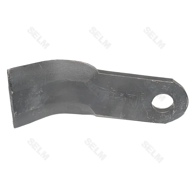 Ніж мульчувача L подібний 205х50 D=25.5 - 60 Х 10 Nobili / FALC - EUROZAPPA