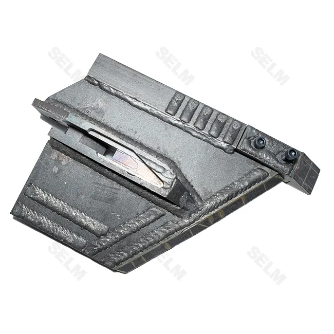 Долото 653 N праве з вольфрам-карбідовою наплавкою AGRISEM - POLAND