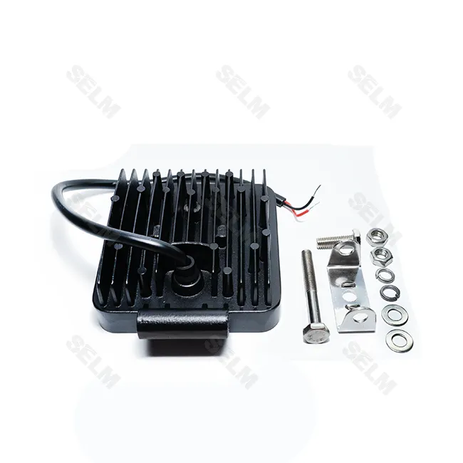 Фара LED квадратна 27W. 9 ламп (110*164 мм) широке світло