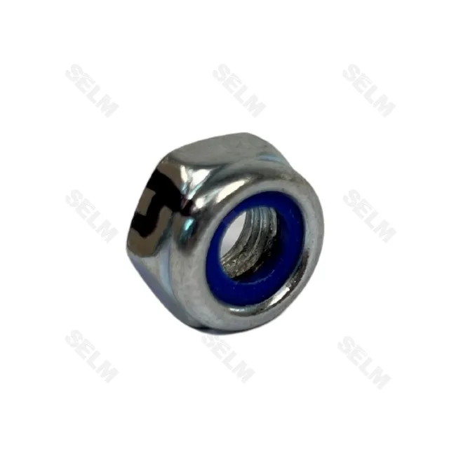 Гайка М10-1,5 DIN985 8.0  (стоп.кіль.) (цинкове покриття)