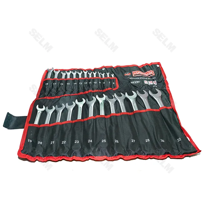 Набір ключів комбінованих 6-32 (6-28,30,32мм) (25 шт.; холодний штамп) (HAISSER)