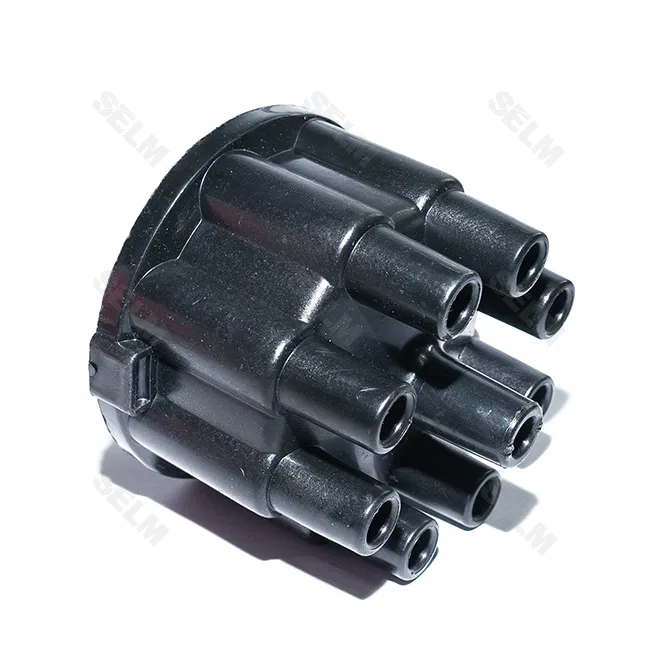 Кришка розподільника запалювання ГАЗ-53, ЗІЛ-130 (Flagmus) (чорна)