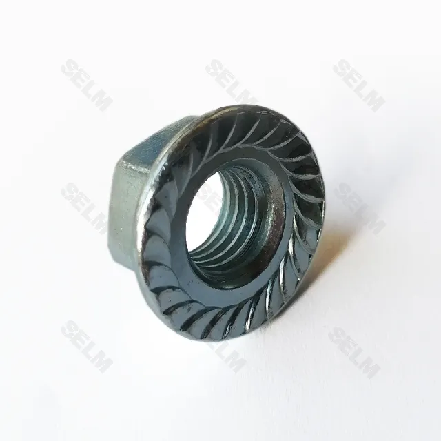 Гайка М14 фланцева DIN 6923