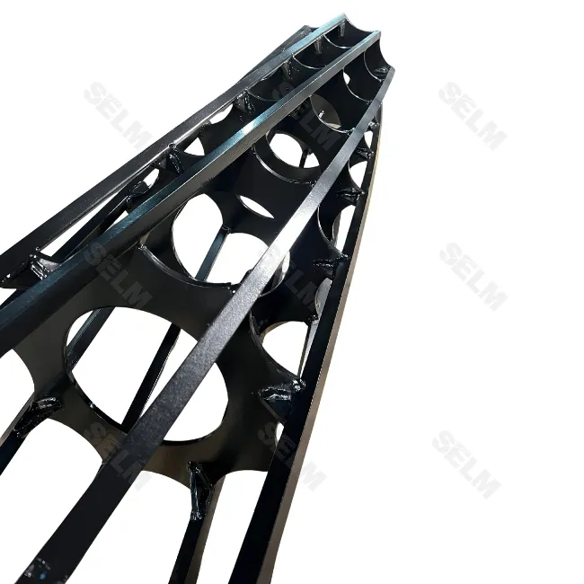 Каток планчато-спіральний Gregoire Besson 3,4м, (D-500мм, квадрат 25х25) для культиватора, артикул 24402