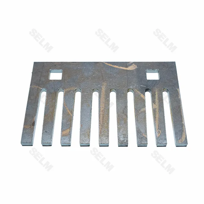 Гребінка лопасть розкидача 131х83х4 Claas