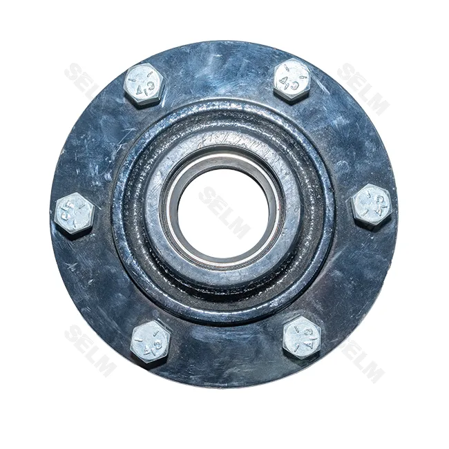 Ступица  транспортного колеса культиватора (в зборі з болтами) -  CASE TMII-  ORIGINAL