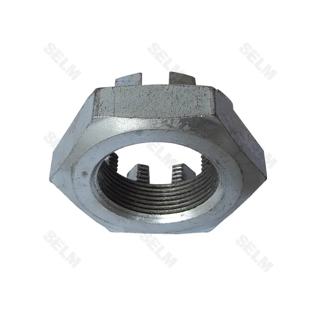 Гайка М33х1.5 шестигранная корончатая 10 Claas