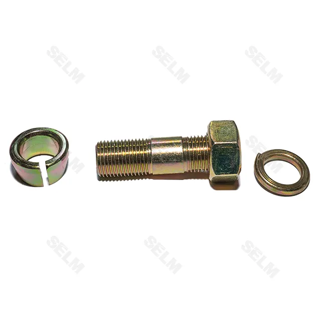 Шпилька М16*22*35 кріплення напіввісі в зб.(гайка ,гровер,втулка) КамАЗ