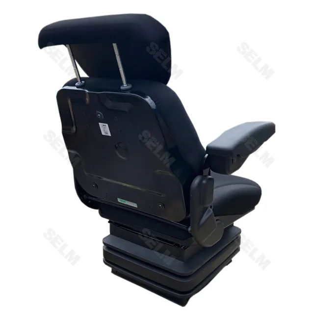 Сидіння ACTIVO PLUS з механічною підвіскою з підлокотником і підголовником (вир-во Італія)