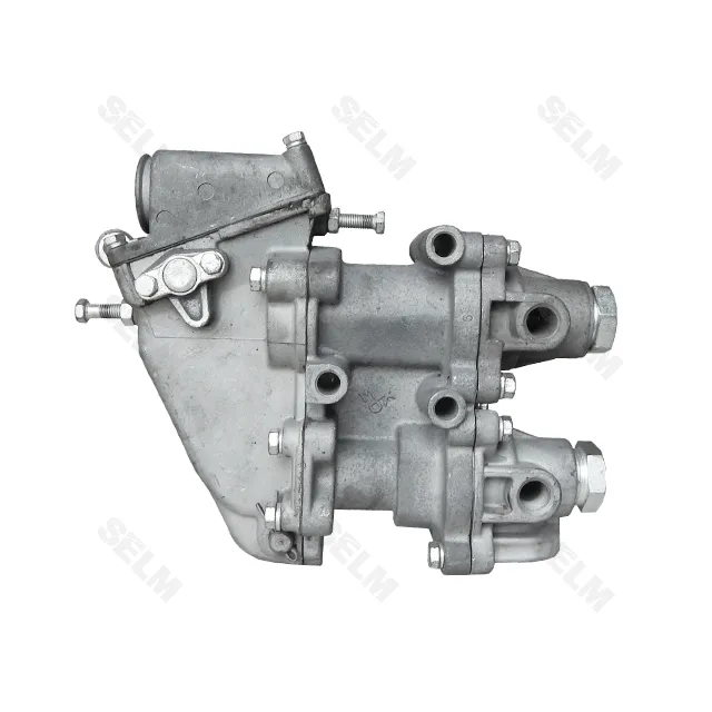 Кран гальмівний 2-секційний Т-150; К-700; ЗІЛ (під вим. гальмів)