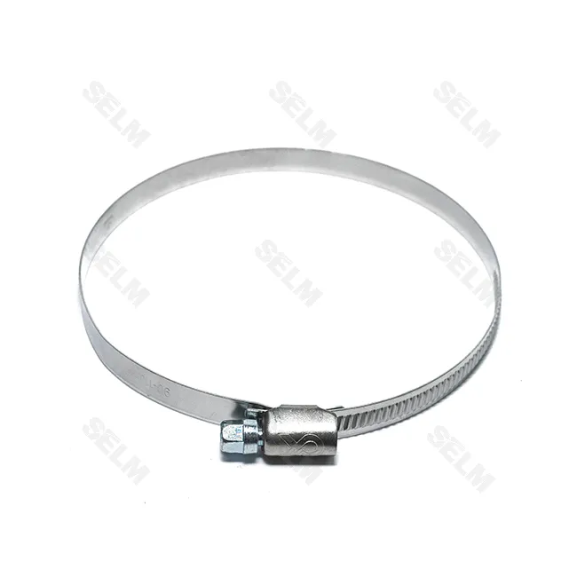 Хомут 90*110 затяжний (нержавійка)