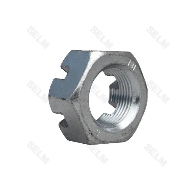 Гайка М30*2 корончата УДА АГ 2.0.05 оцинкована SMART PART