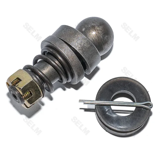 Р/к тяги рульової ЗІЛ поперечної (повний; 7 поз.; палець з різьбою) (вир-во Прогрес)