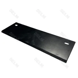 Ніж катка подрібнювача 125*400*8 2 отв - SMART PART | КЗК-6.10.005 - VT ,  ПТ-6 | СЕЛМ АГРО
